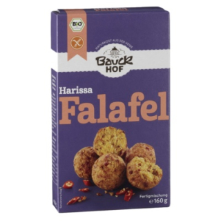Bauckhof Bio Harissa Falafel, gluténmentes 160g