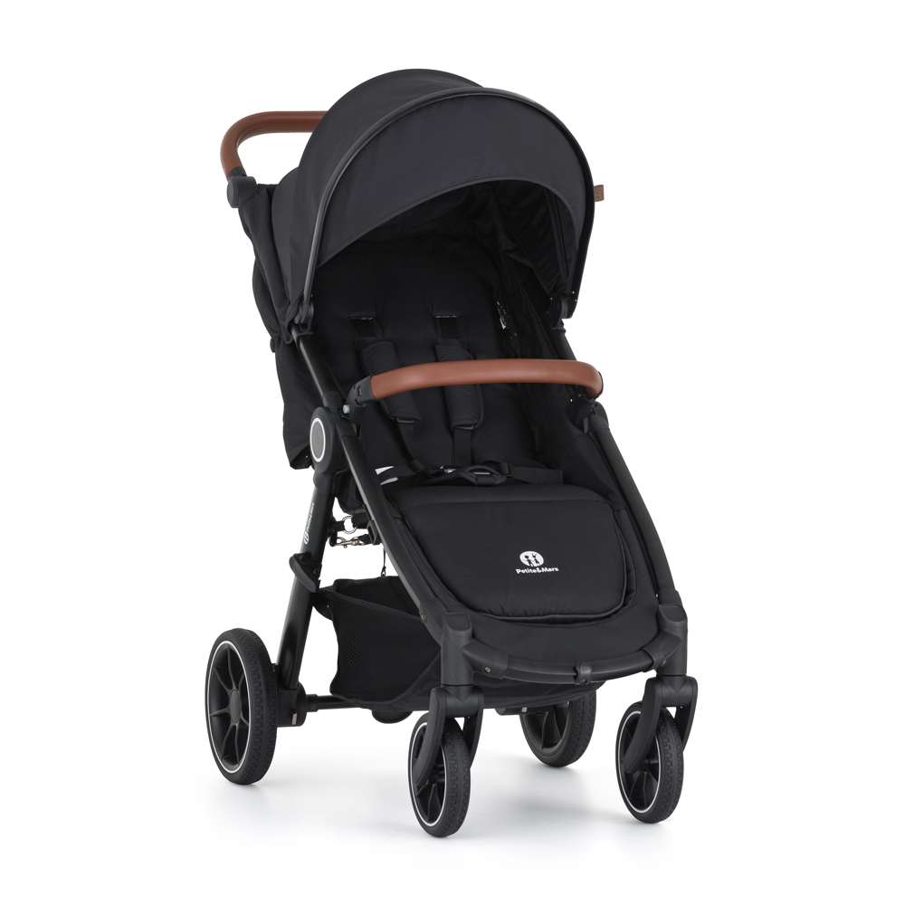 Petite&Mars Street2 RWS Oak Sport babakocsi, Perfect Black