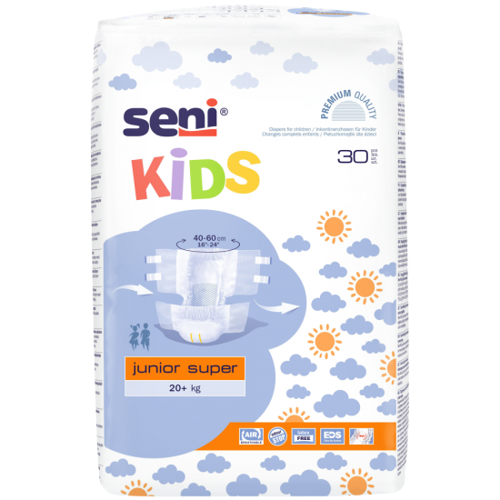 Seni Kids Junior Super pelenka 20+ kg, 30db