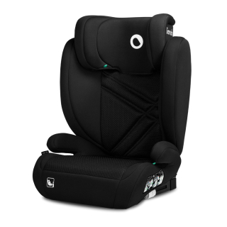 Lionelo Hugo gyerekülés I-Size Isofix 100-150cm, fekete-carbo