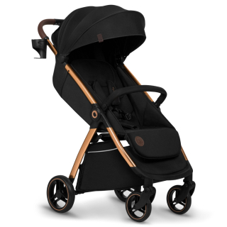 Lionelo INGRID automata sportbabakocsi 22kg, fekete-onyx