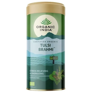 Organic India Tulsi BRAHMI, szálas bio tea, 100g