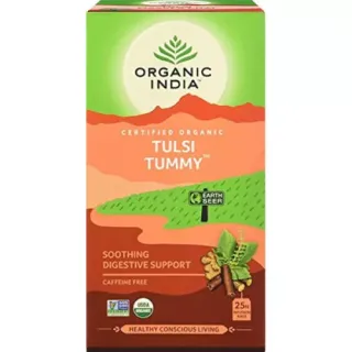 Organic India Tulsi Puffadáscsökkentő bio tea, 25 filter