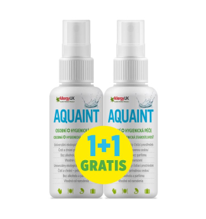 Aquaint 100% természetes alkoholmentes tisztító folyadék, 50ml 1+1 AJÁNDÉK