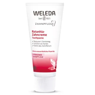 WELEDA Ratanhia gyógynövényes fogkrém 75ml