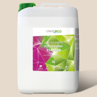 Cleaneco Fertőtlenítő folyékony szappan XXL, 5liter