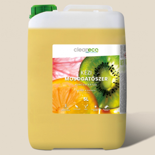 Cleaneco Kézi Mosogatószer koncentrátum, mangó&papaya illattal XXL, 5liter