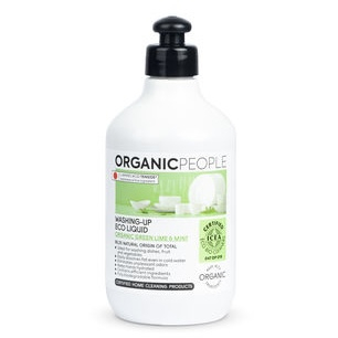 Organic People Öko Mosogatószer bio zöld lime-mal és mentával 500ml