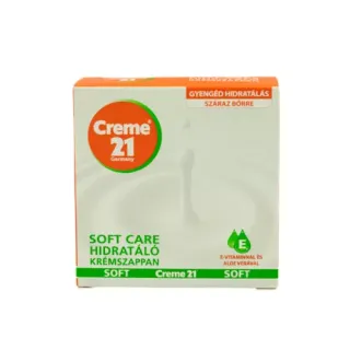 Creme 21 Soft Care hidratáló krémszappan száraz bőrre 125g