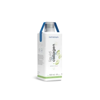 Nutriversum Liquid Collagen 10.000 mg Sugar Free kollagén ital, zöld alma, 500ml