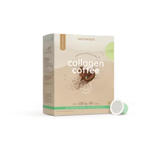 Nutriversum 500 mg Collagen Coffee kapszulás kávé, rumos gesztenye, 20db