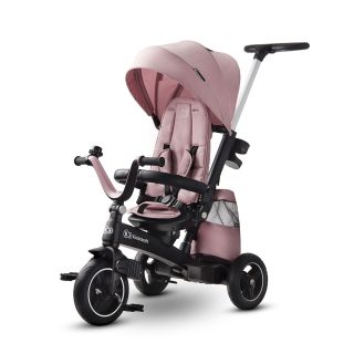 Kinderkraft Easytwist tricikli forgatható üléssel, Mauvelous Pink