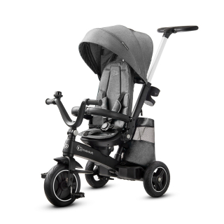 Kinderkraft Easytwist tricikli forgatható üléssel, Platinum Grey