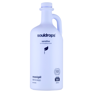 Souldrops Felhőcsepp szenzitív mosógél, 50 adag, 3200ml