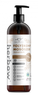 Herbow vadgesztenye folyékony mosószer fehér ruhákhoz, Gesztenyevirág illattal, 1000ml